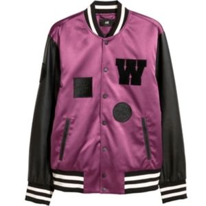 *New The Weeknd XO Spring Icons H&M Bomber Jacket